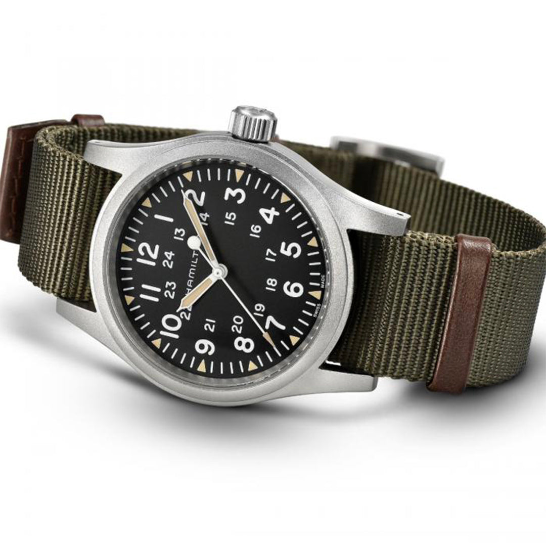 Hamilton Khaki Field Automatic Silver Mens Watch