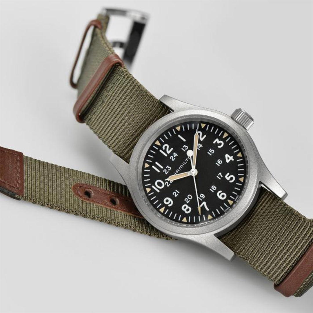 Hamilton Khaki Field Automatic Silver Mens Watch