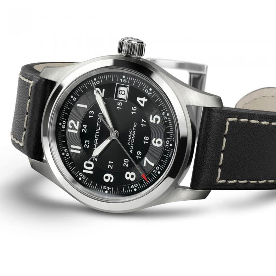 Hamilton Khaki Field Automatic Silver Mens Watch
