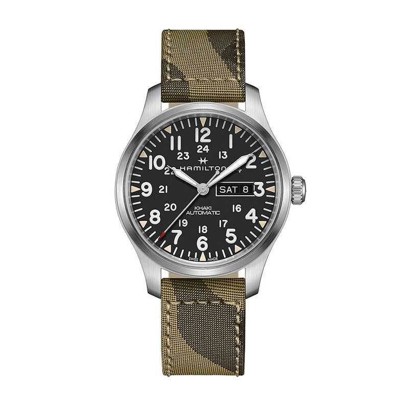 Hamilton Khaki Field Automatic Silver Mens Watch