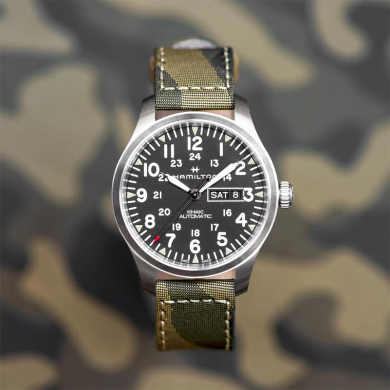 Hamilton Khaki Field Automatic Silver Mens Watch