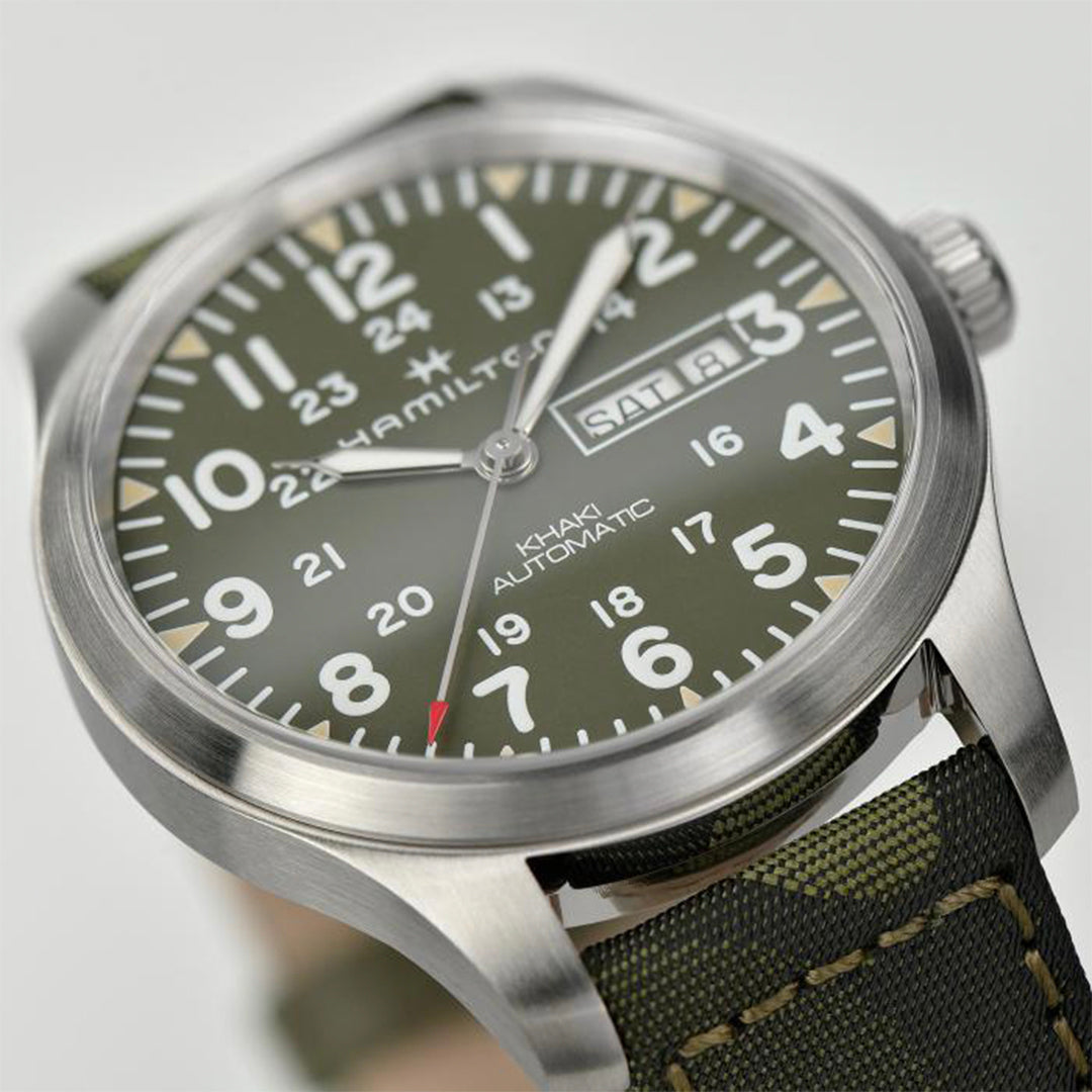 Hamilton Khaki Field Automatic Silver Mens Watch