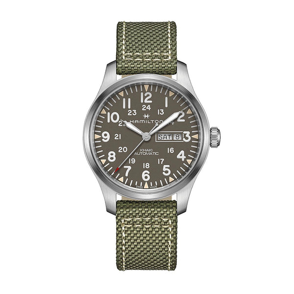 Hamilton Khaki Field Automatic Silver Mens Watch