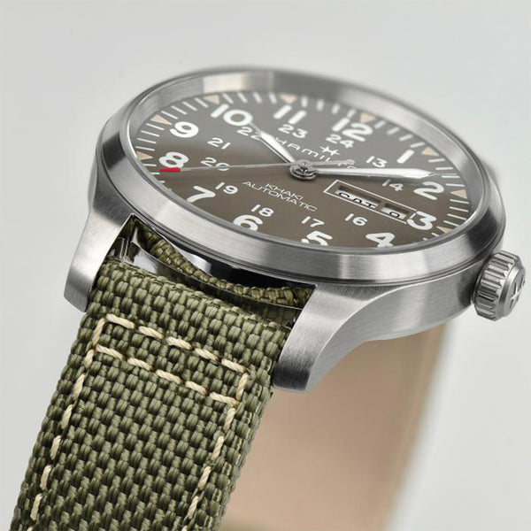 Hamilton Khaki Field Automatic Silver Mens Watch