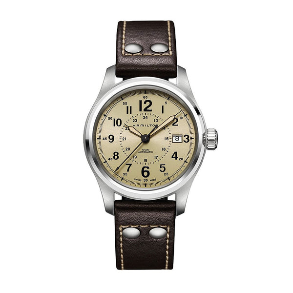 Hamilton Khaki Field Automatic Silver Mens Watch