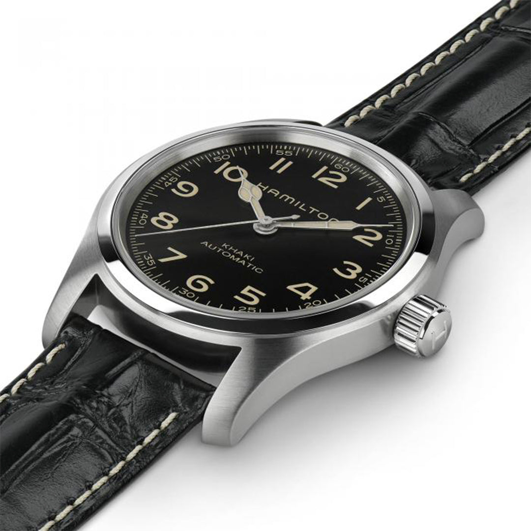 Hamilton Khaki Field Automatic Silver Mens Watch