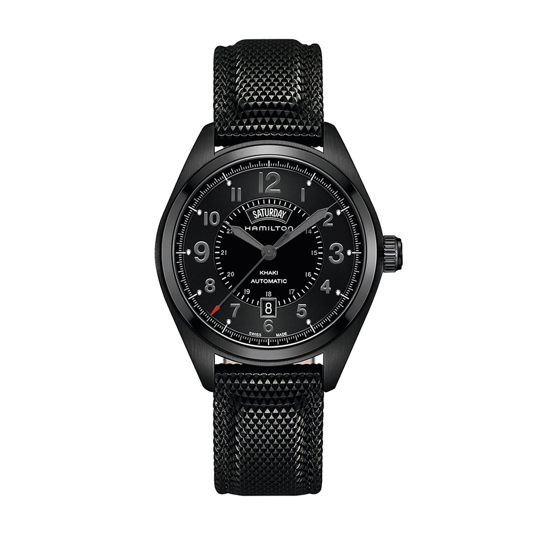 Hamilton Khaki Field Automatic Black Mens Watch