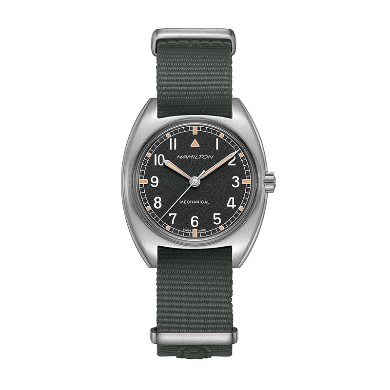 Hamilton Khaki Aviation Automatic Silver Mens Watch