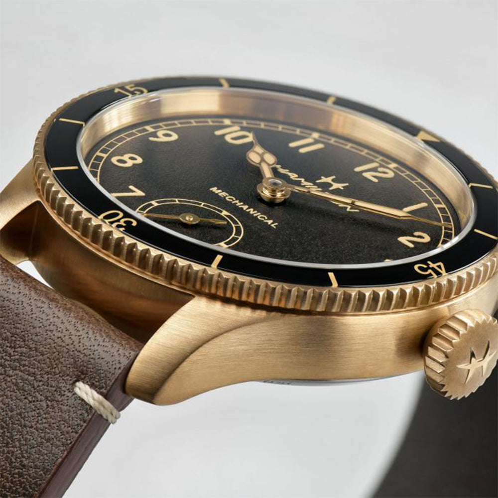 Hamilton Khaki Aviation Pilot Pioneer Bronze Mens Watch