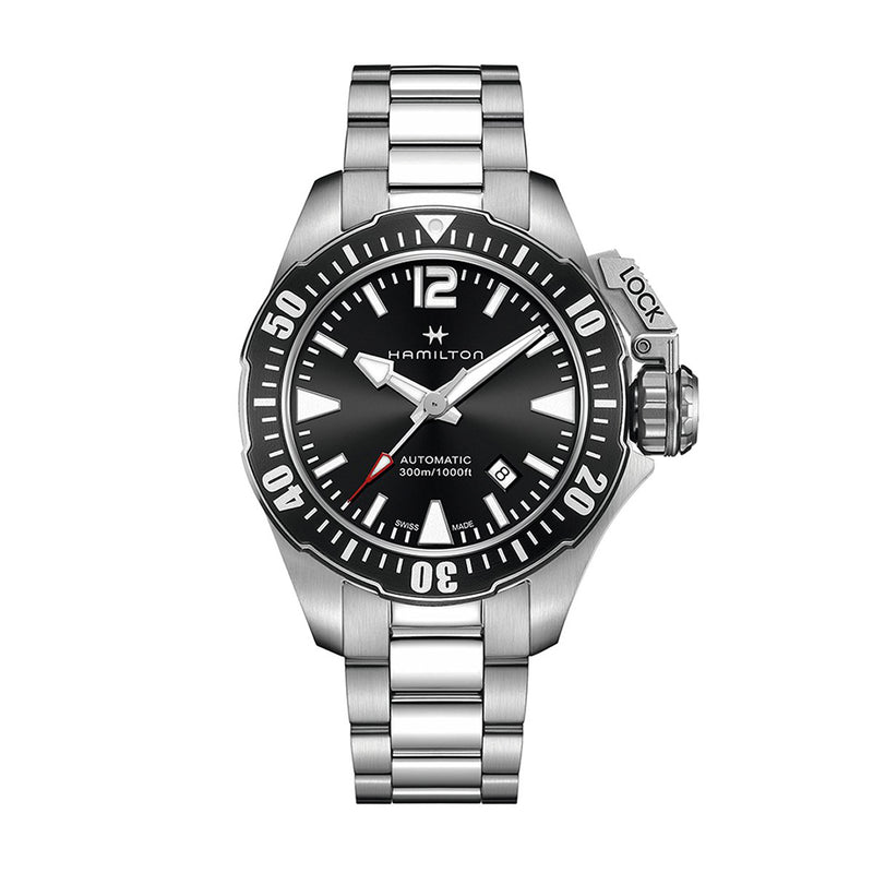 Hamilton Khaki Navy Automatic Silver Mens Watch