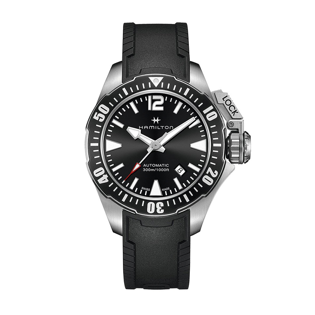 Hamilton Khaki Navy Automatic Silver Mens Watch