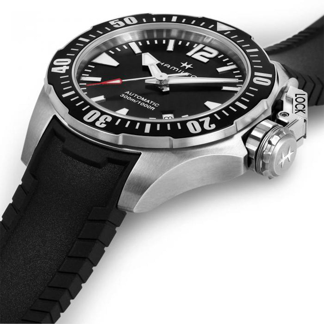 Hamilton Khaki Navy Automatic Silver Mens Watch