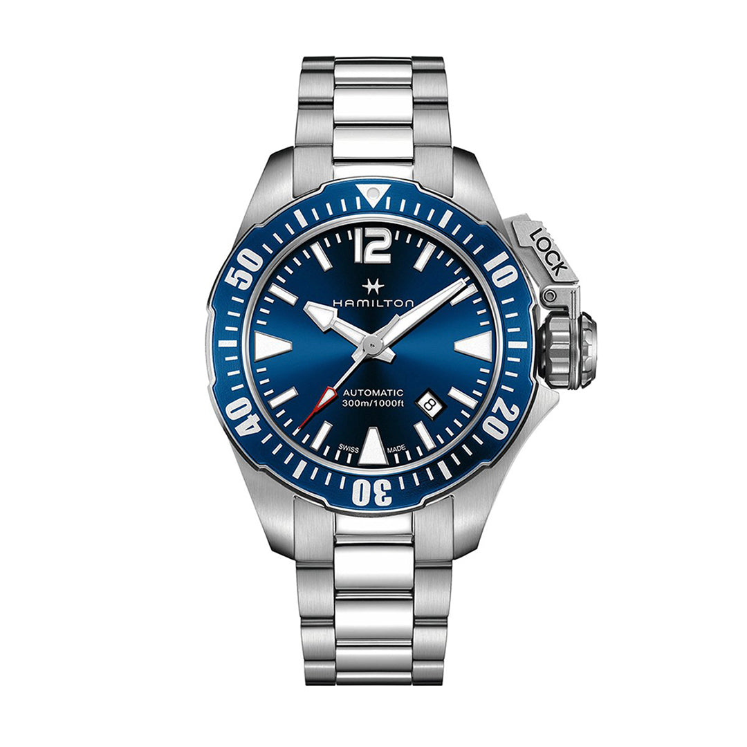 Hamilton Khaki Navy Automatic Silver Mens Watch