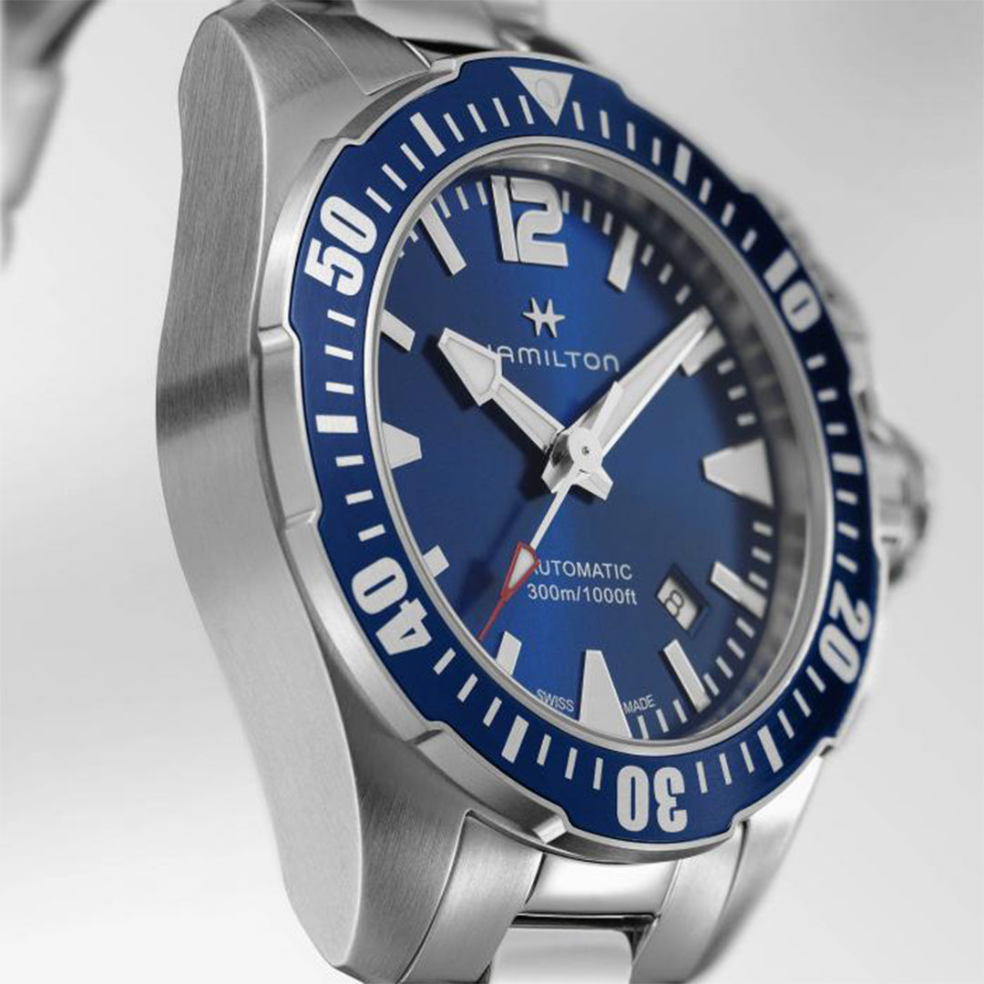 Hamilton Khaki Navy Automatic Silver Mens Watch