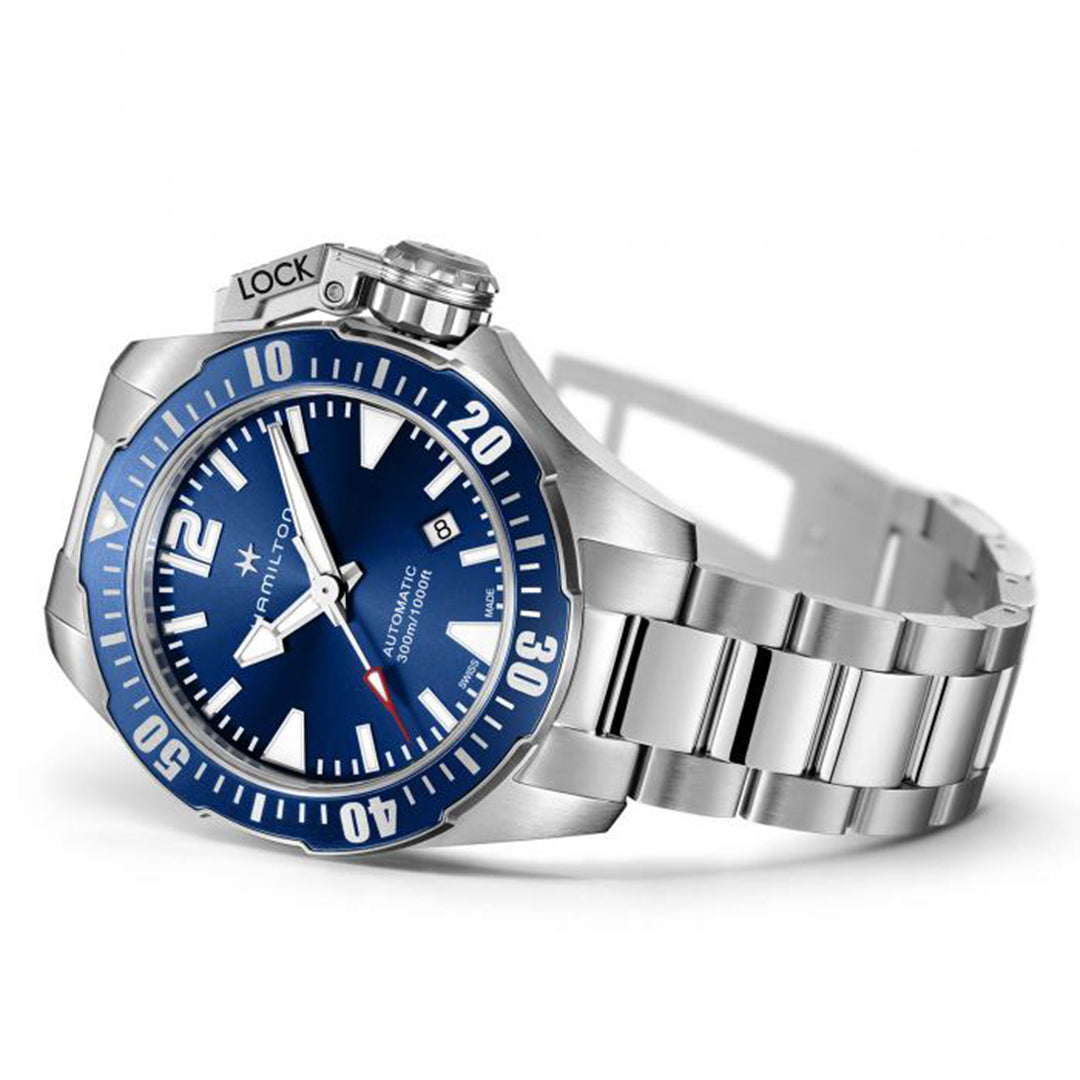 Hamilton Khaki Navy Automatic Silver Mens Watch