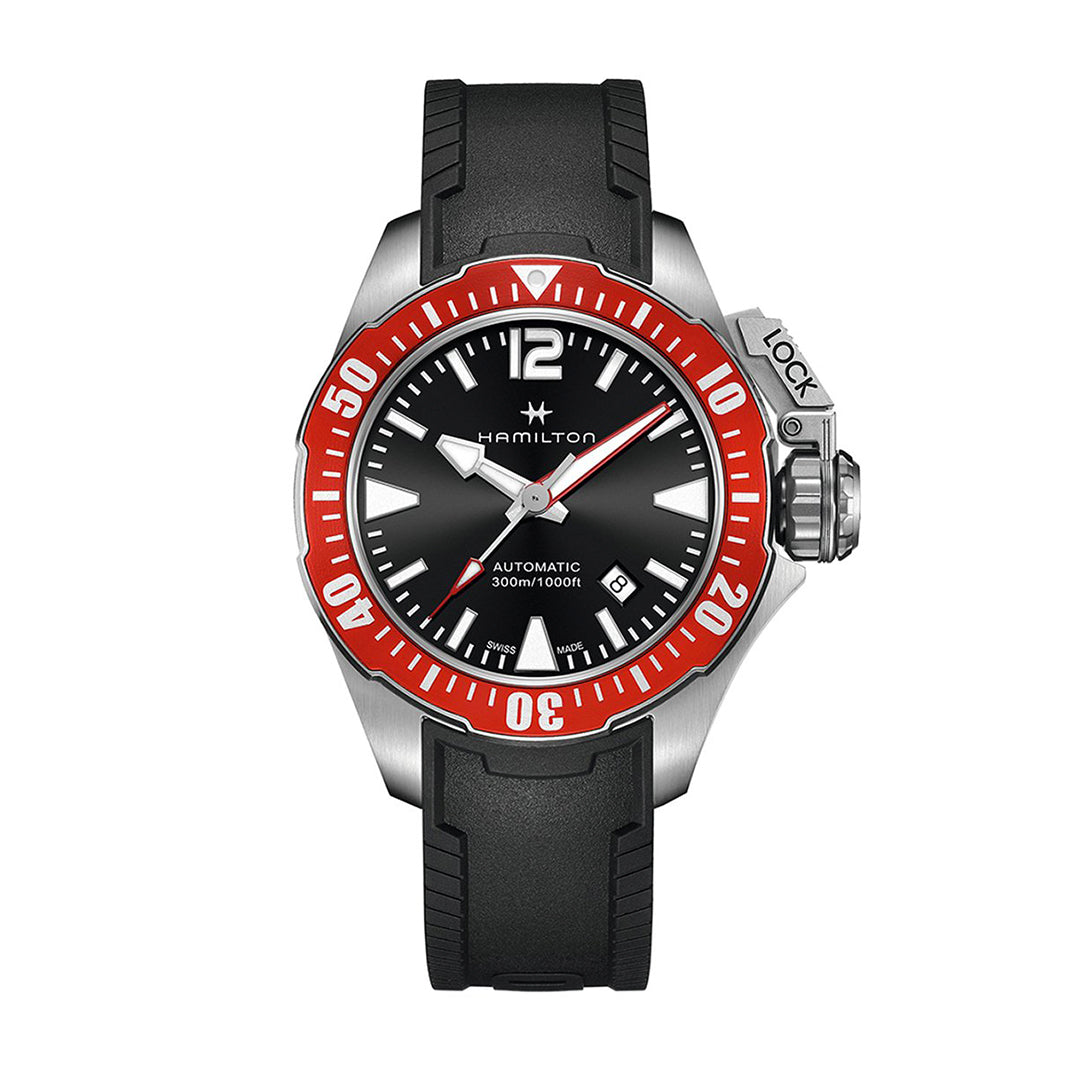 Hamilton Khaki Navy Automatic Silver Mens Watch