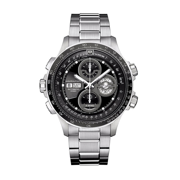 Hamilton Khaki Aviation Chronograph Silver Mens Watch