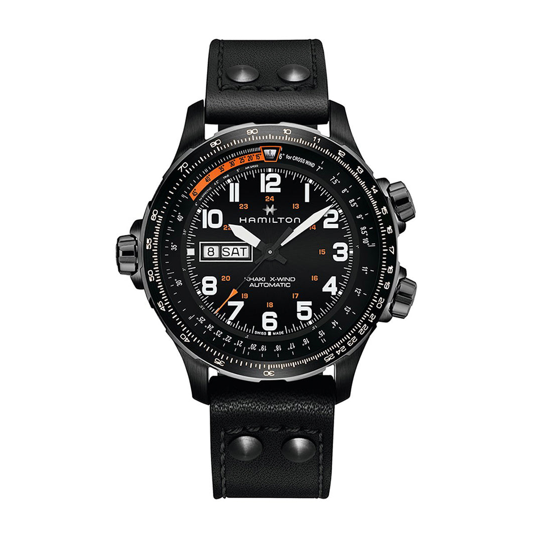 Hamilton Khaki Aviation Automatic Black Mens Watch