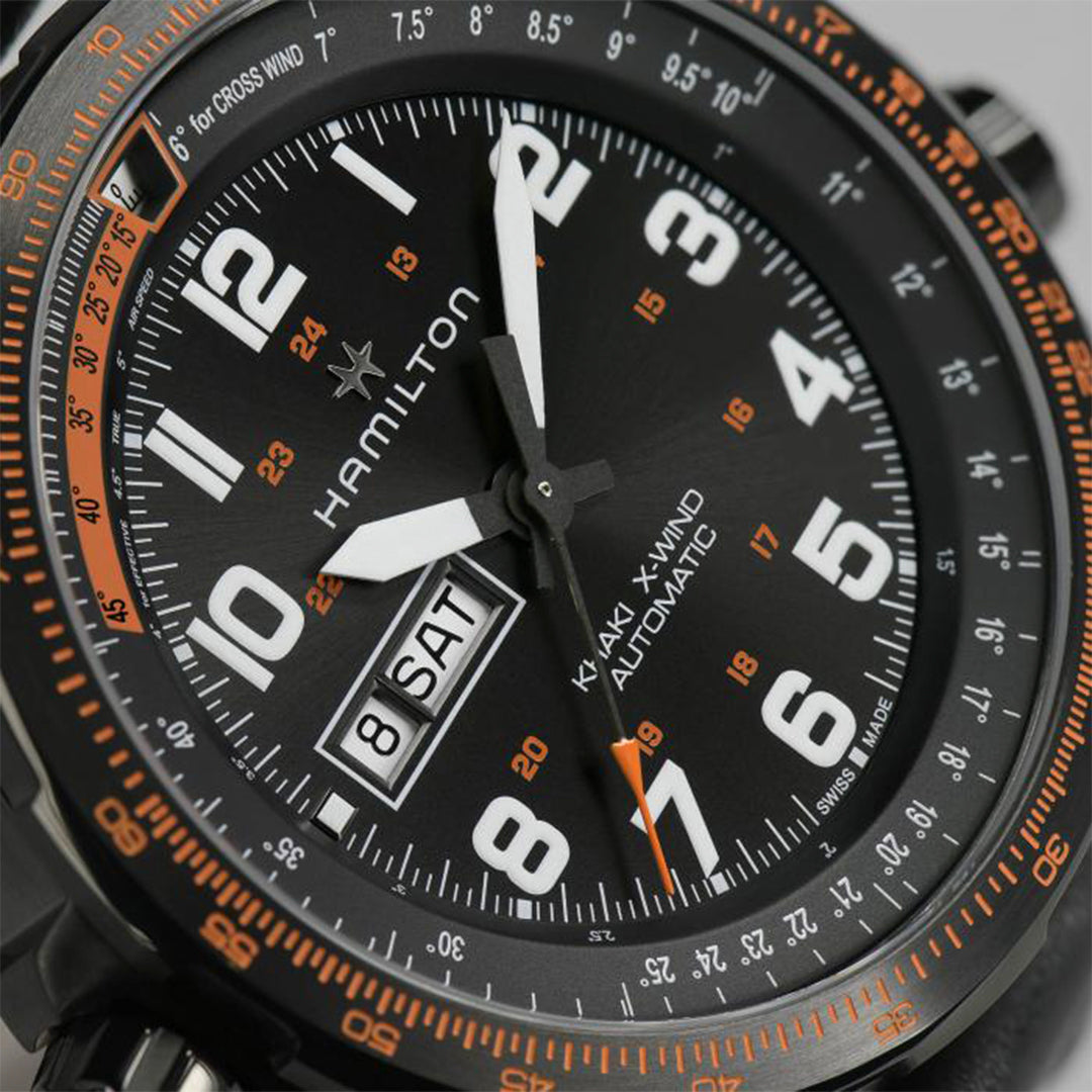 Hamilton Khaki Aviation Automatic Black Mens Watch