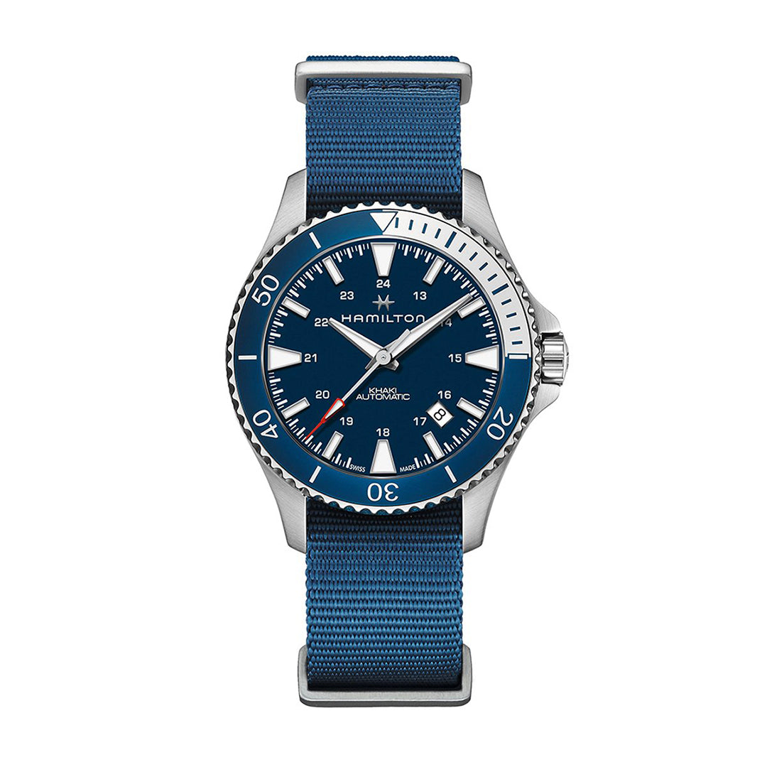 Hamilton Khaki Navy Automatic Silver Mens Watch