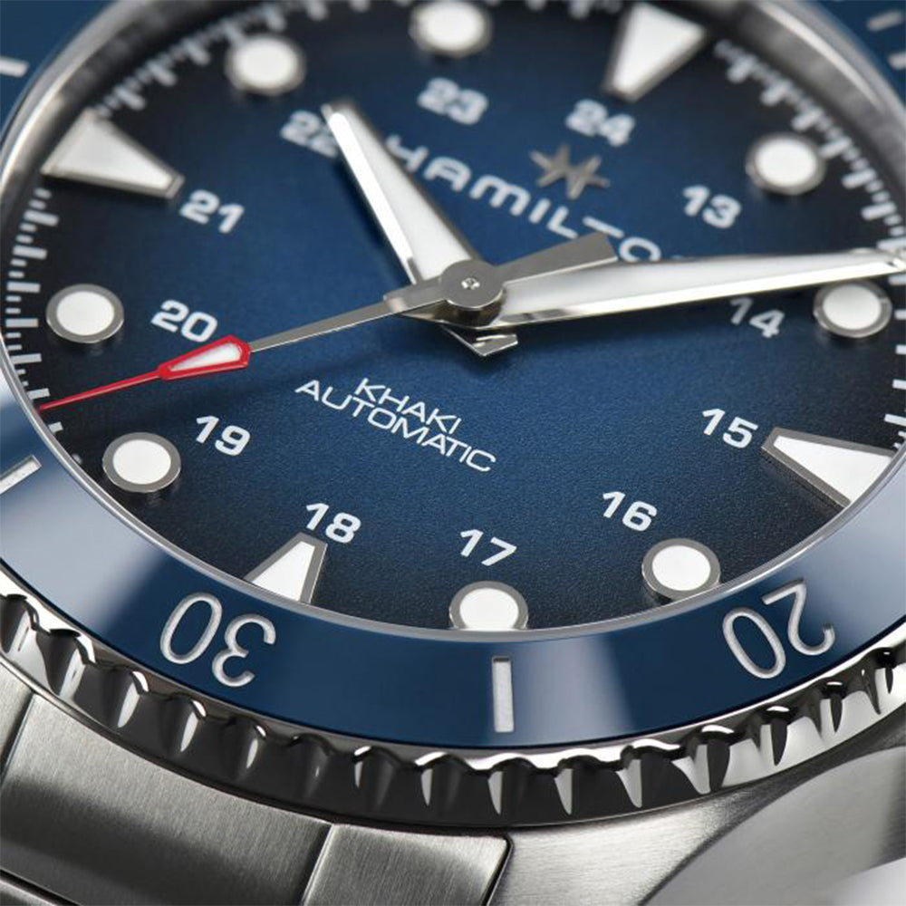Hamilton Khaki Navy Scuba Automatic Blue Dial Men's Watch