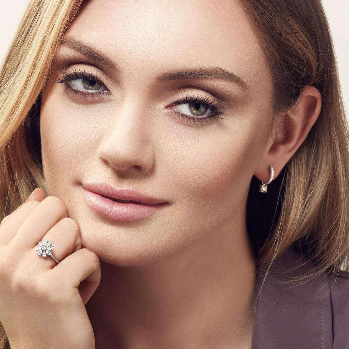 Bradleys Diamond Huggie Earrings