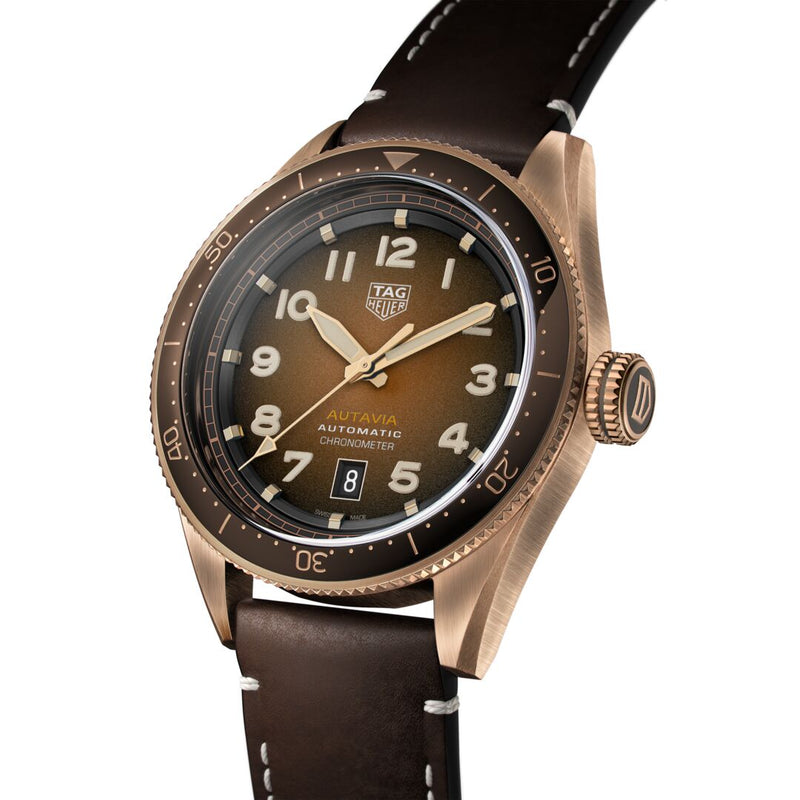 TAG Heuer Autavia Calibre 5 Bronze Chronometer Automatic Men's Watch