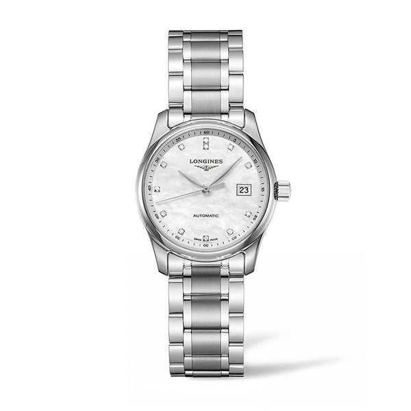 Longines Master Mother of Pearl Automatic Ladies Watch