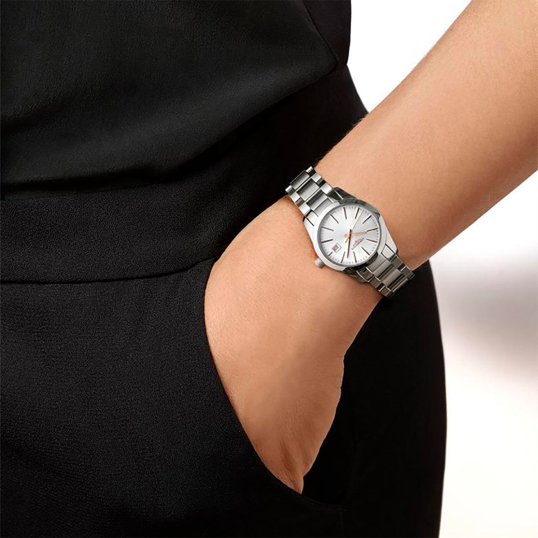 Longines Conquest Classic Silver Ladies Watch