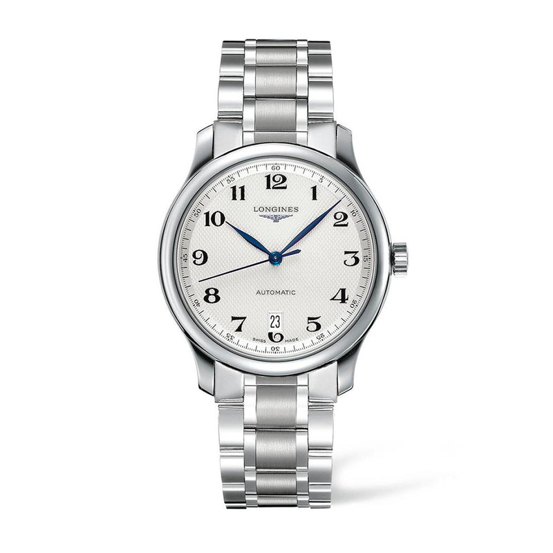 Longines Master Automatic Silver Mens Watch
