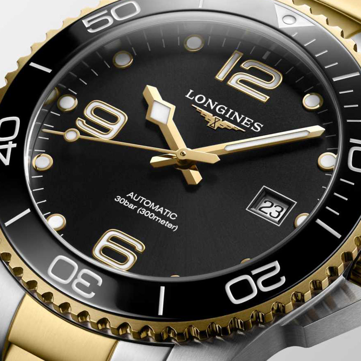 Longines HydroConquest Automatic Two Tone Mens Watch