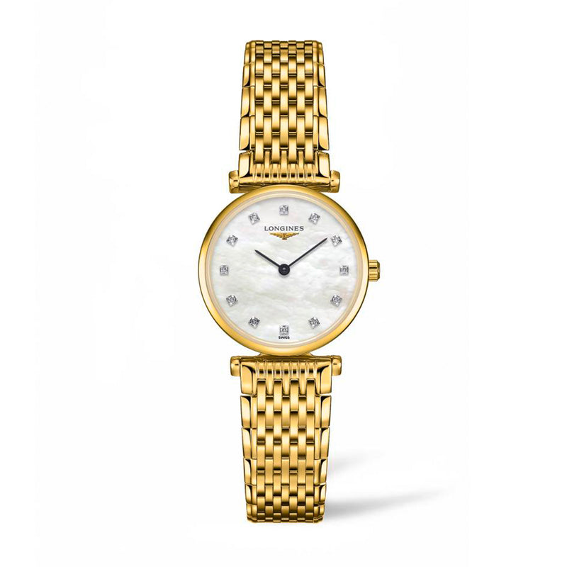 Longines La Grande Classique Gold Diamond Ladies Watch