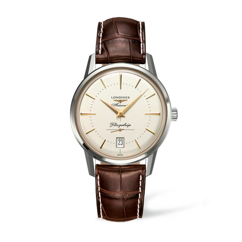 Longines Flagship Heritage Automatic Silver Mens Watch