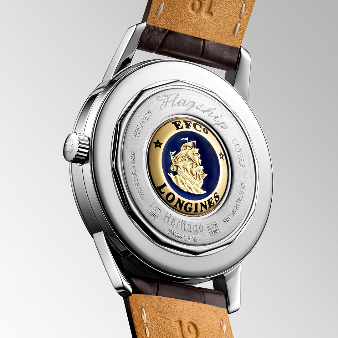 Longines Flagship Heritage Automatic Silver Mens Watch