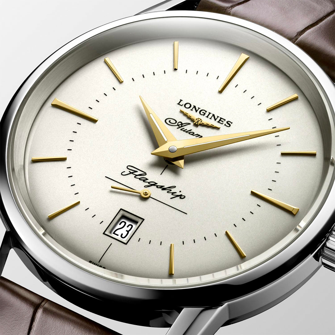 Longines Flagship Heritage Automatic Silver Mens Watch