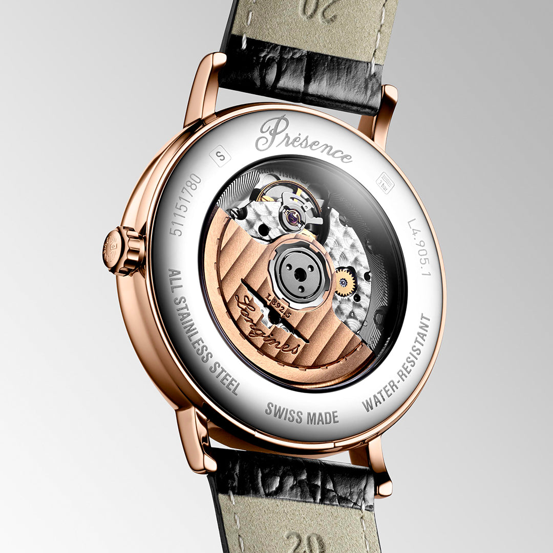 Longines Présence Automatic Rose Mens Watch