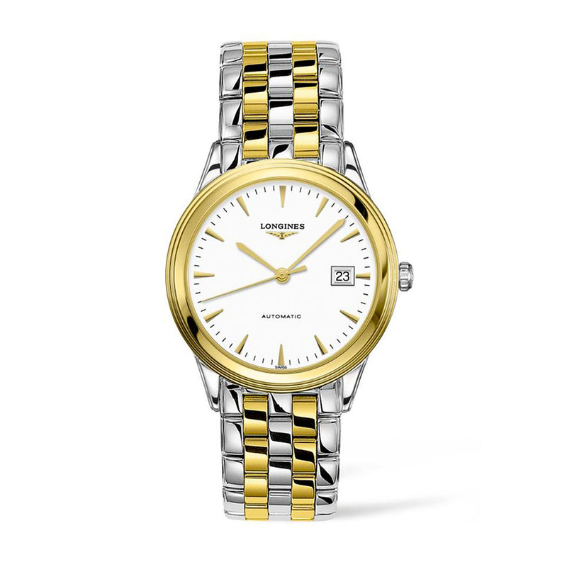 Longines Flagship Automatic Two Tone Mens Watch