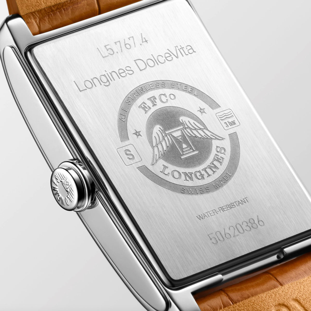 Longines Dolce Vita Automatic Silver Mens Watch