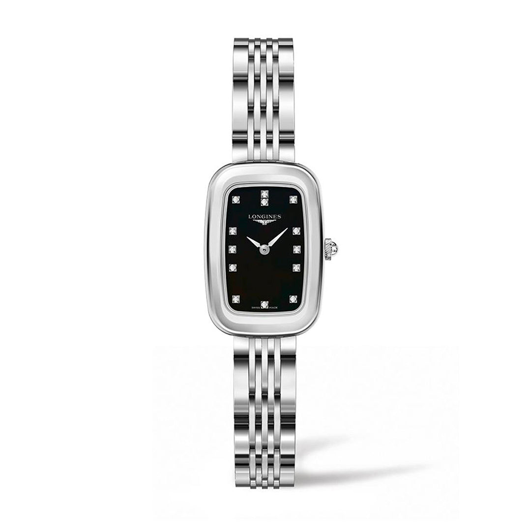 Longines Equestrian Silver Ladies Watch