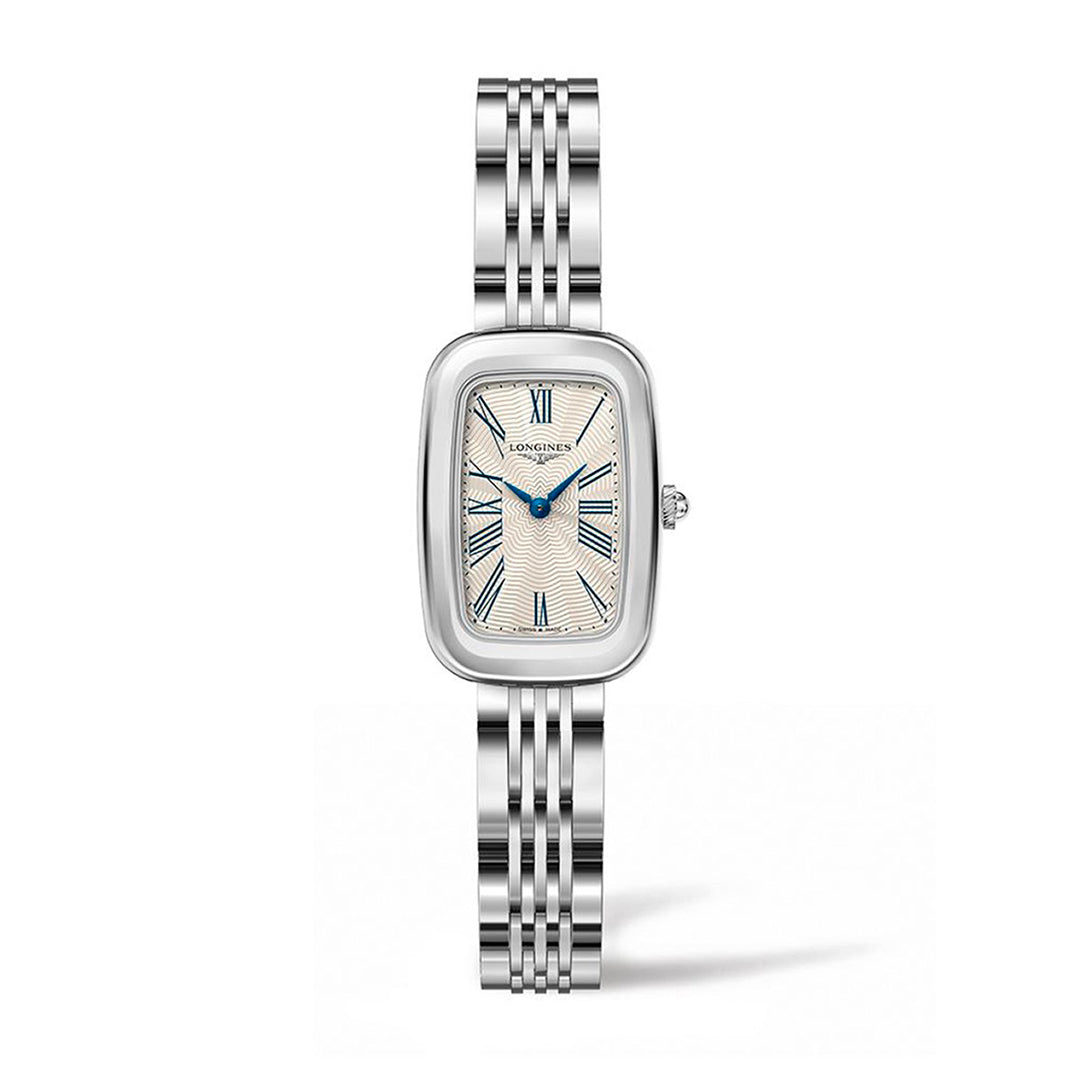 Longines Equestrian Silver Ladies Watch