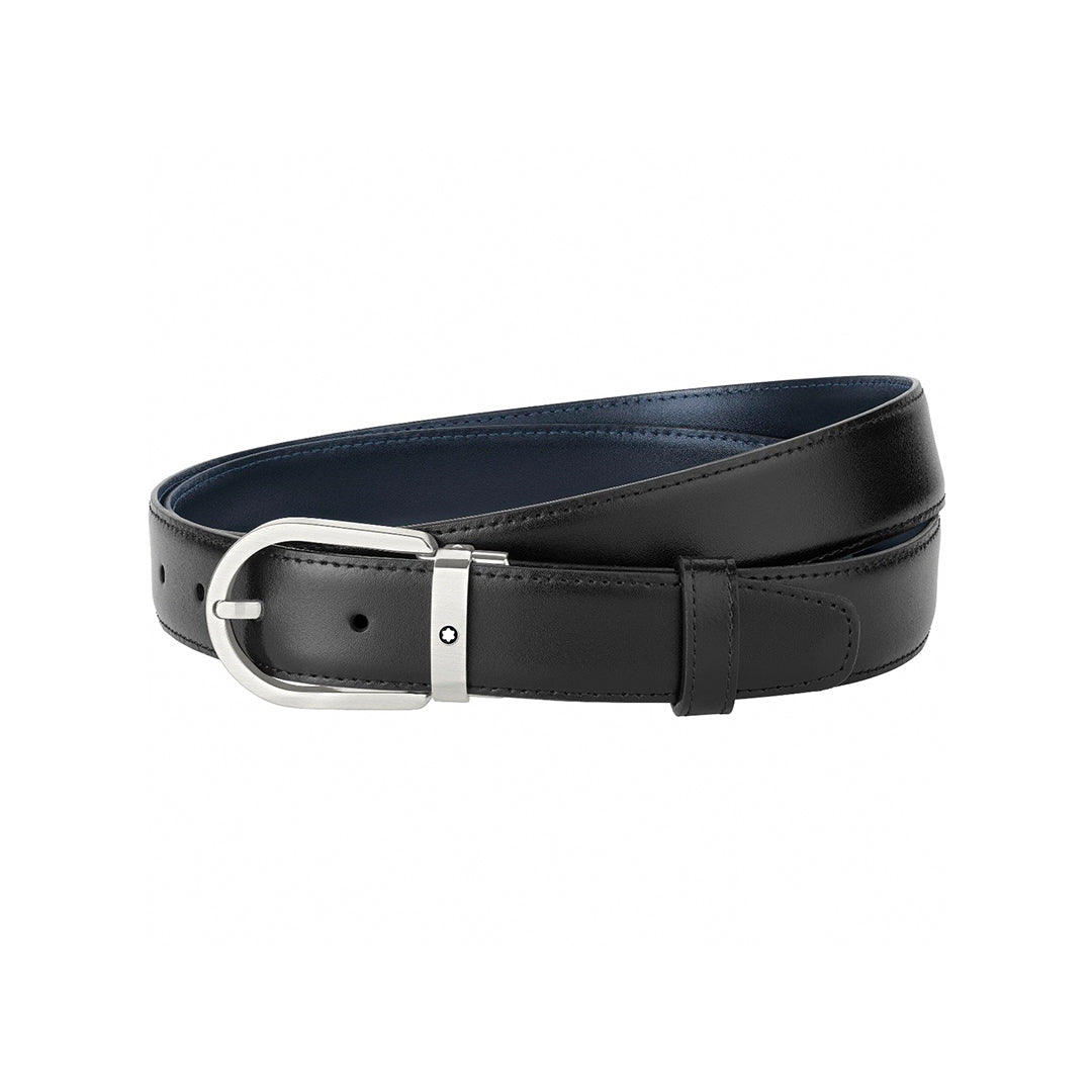 Montblanc Horseshoe Titanium Pin Buckle Belt