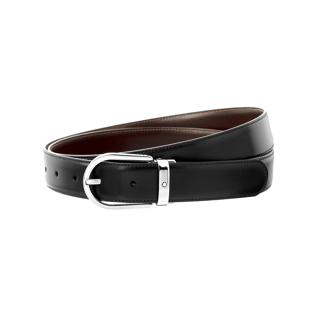 Montblanc Horseshoe Pin Buckle Belt