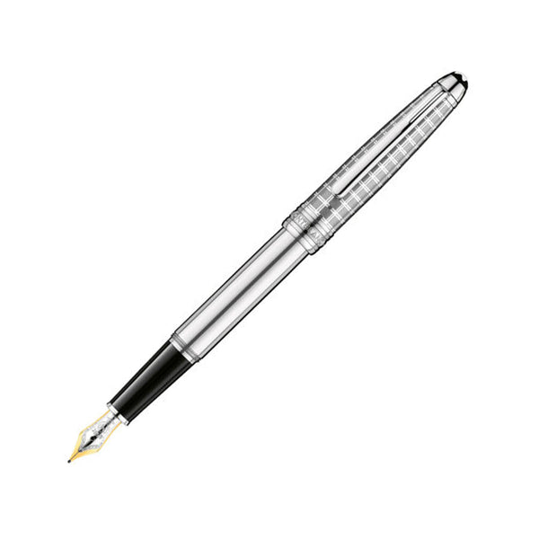 Montblanc Meisterstuck Solitaire Stainless Steel Fountain Pen