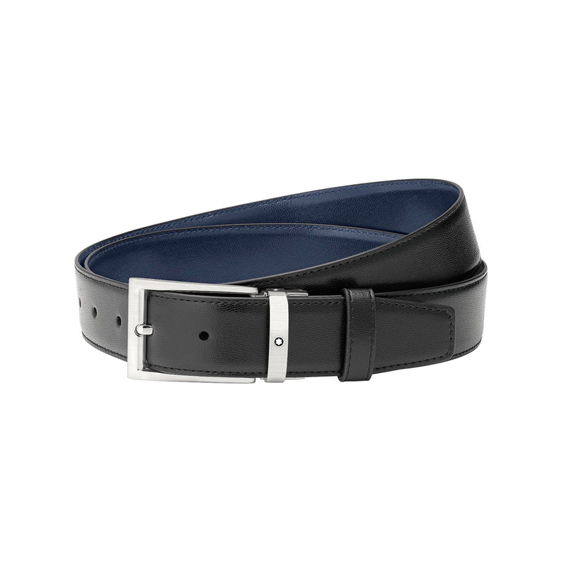 Montblanc Trapeze Titanium Pin Buckle Belt