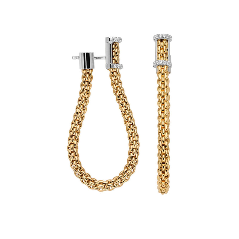 Fope Essentials 18ct Yellow Gold Earrings