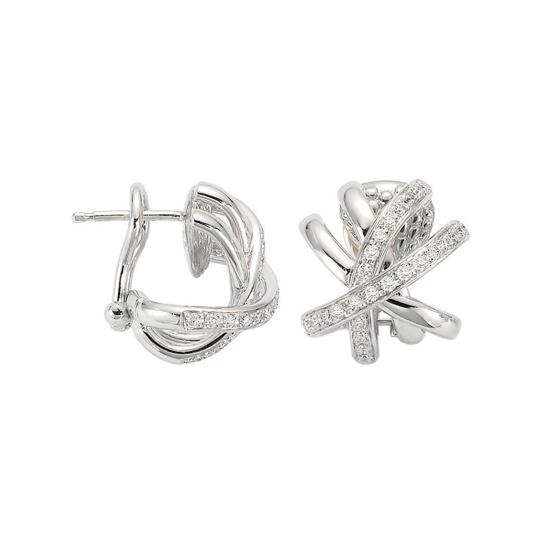 Fope White Gold Earrings