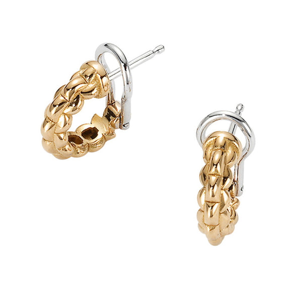 Fope Eka Tiny 18ct Rose Gold Earrings