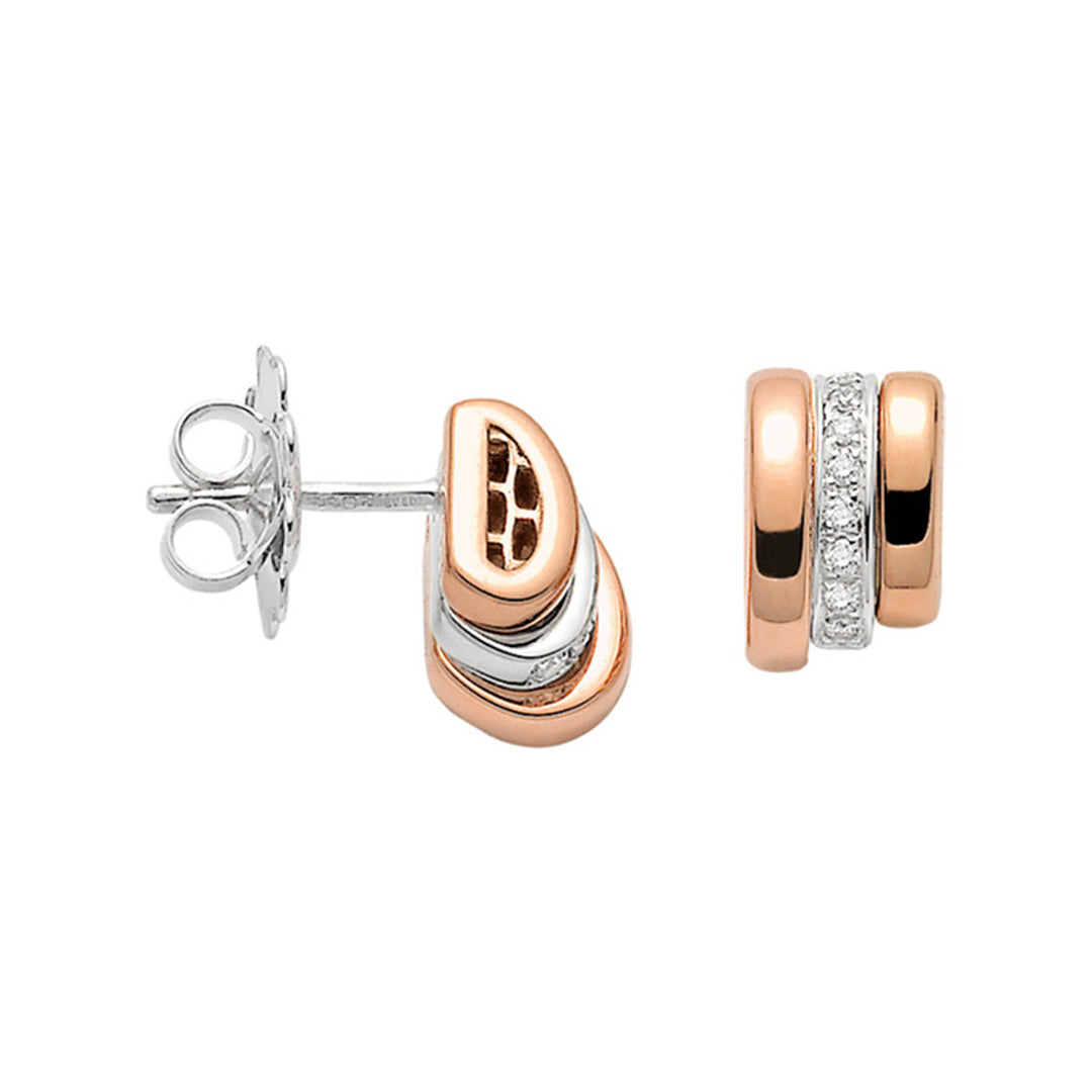 Fope Prima 18ct Rose Gold Earrings