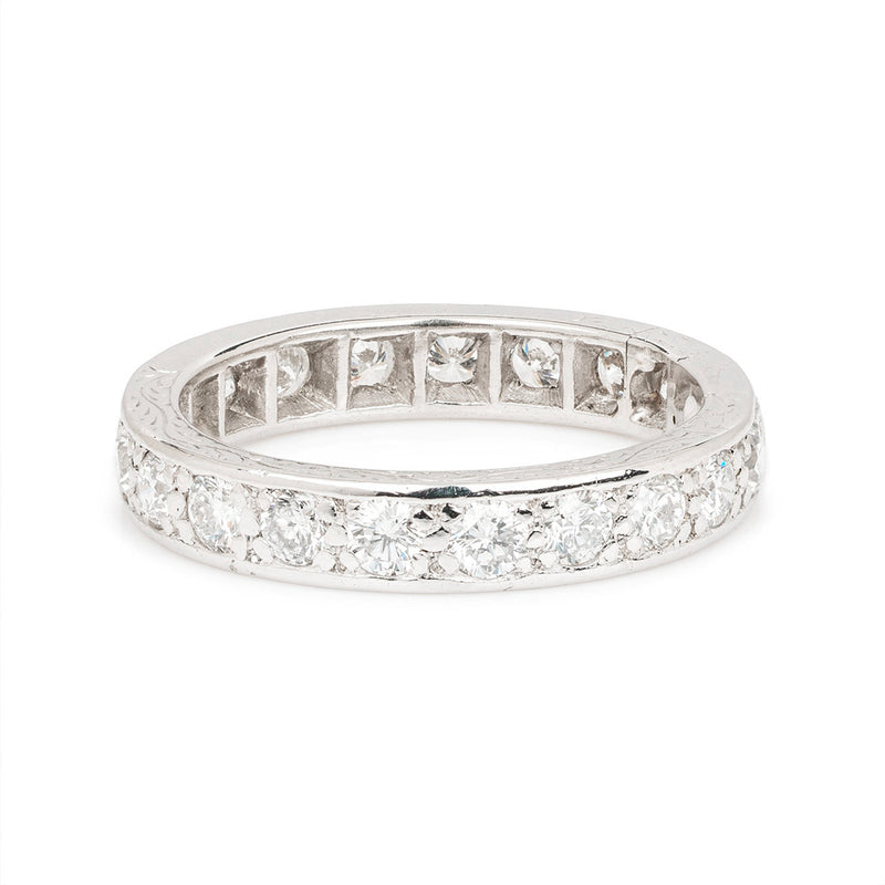 Pre-Owned Platinum Eternity Diamond Ring