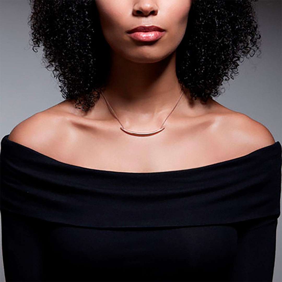 Shaun Leane Quill Rose Gold Vermeil Necklace